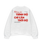 Áo Sweater Nỉ Hai Da Không Cần Trình Độ