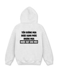 Áo Hoodie Nỉ Hai Da Tiền Mua Được Hạt Cho Mèo