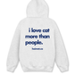 Áo Hoodie Nỉ Hai Da I Love Cat