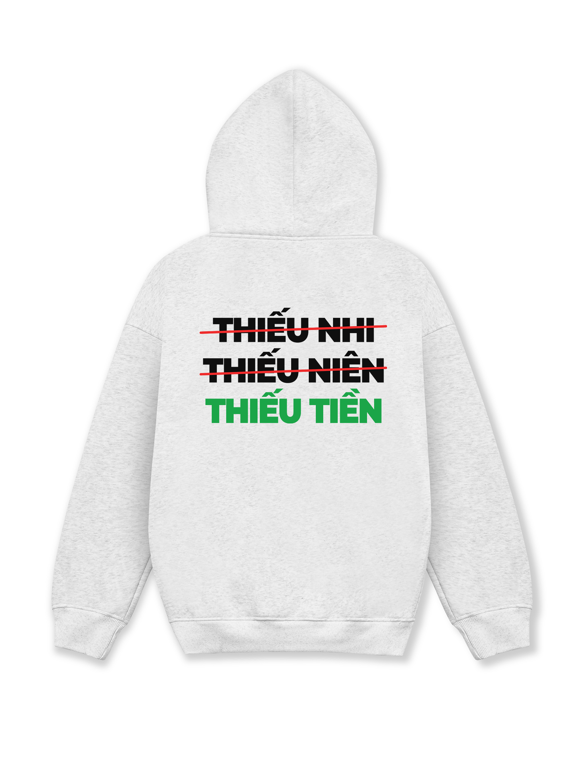 Áo Hoodie Nỉ Hai Da Thiếu Tiền