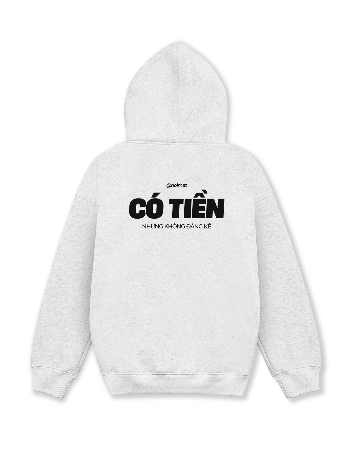 Áo Hoodie Nỉ Hai Da Có Tiền