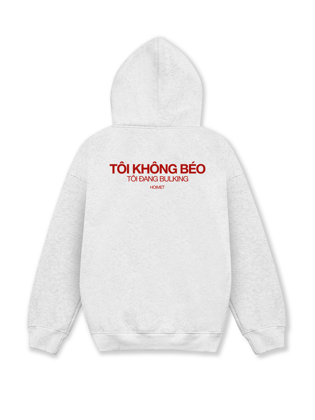 Áo Hoodie Nỉ Hai Da Tôi Không Béo