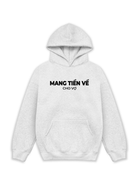 Áo Hoodie Nỉ Hai Da Mang Tiền Về Cho Vợ