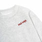 Áo Sweater Nỉ Hai Da Chịu Được Tính Mình