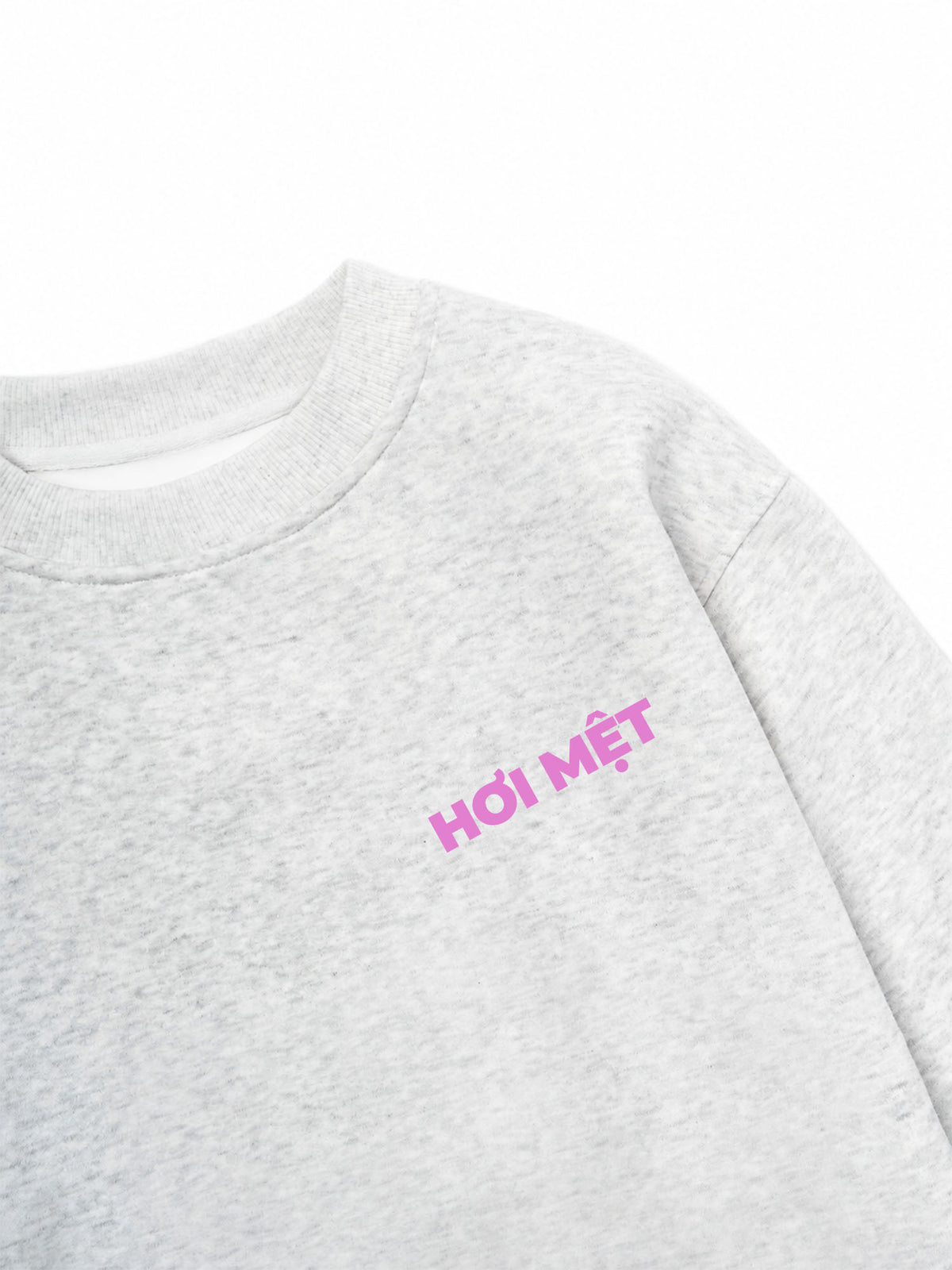 Áo Sweater Nỉ Hai Da Nghèo Cho Sạch