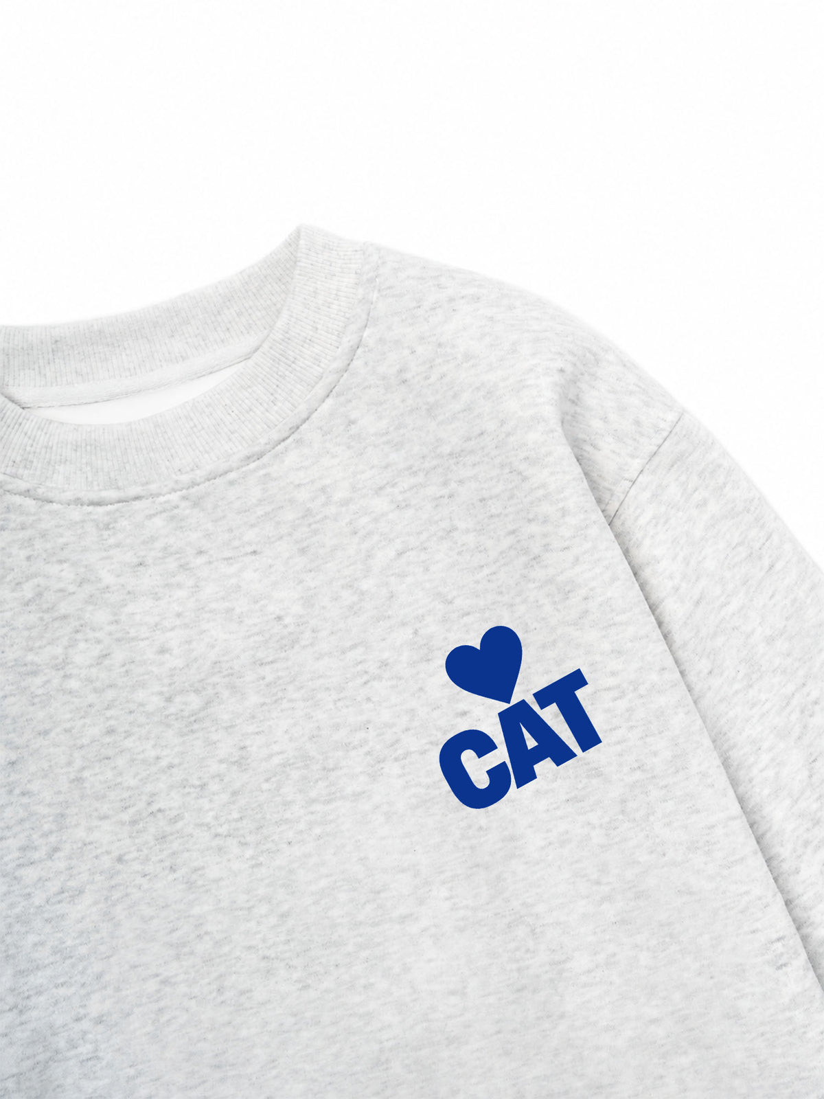 Áo Sweater Nỉ Hai Da Mèo Cười Nhiều Hơn