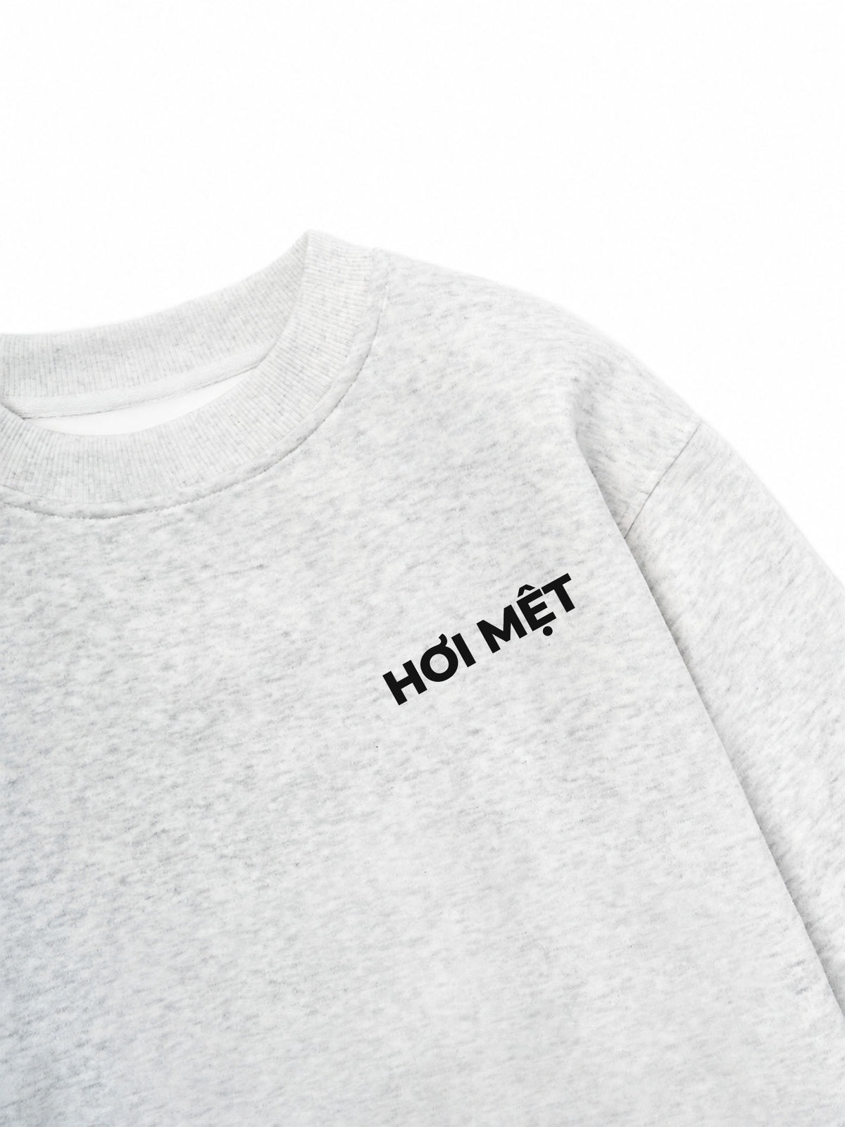 Áo Sweater Nỉ Hai Da In My Pilates Era
