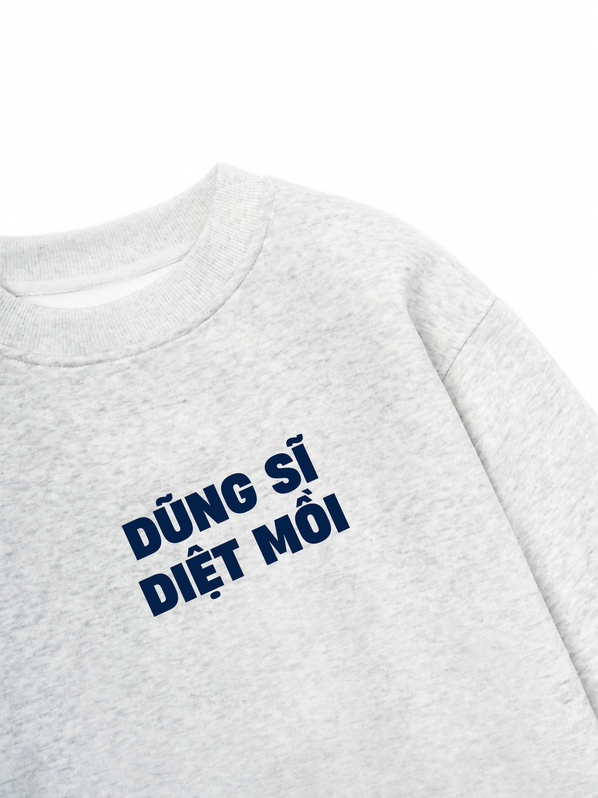 Áo Sweater Nỉ Hai Da  Dũng Sĩ Diệt Mồi