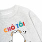Áo Sweater Nỉ Hai Da Chó Ăn Sang Hơn Tôi