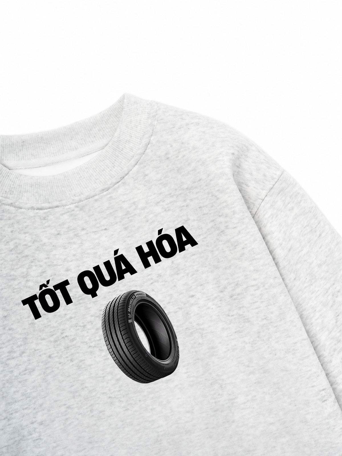 Áo Sweater Nỉ Hai Da Tốt Quá Hóa Lốp
