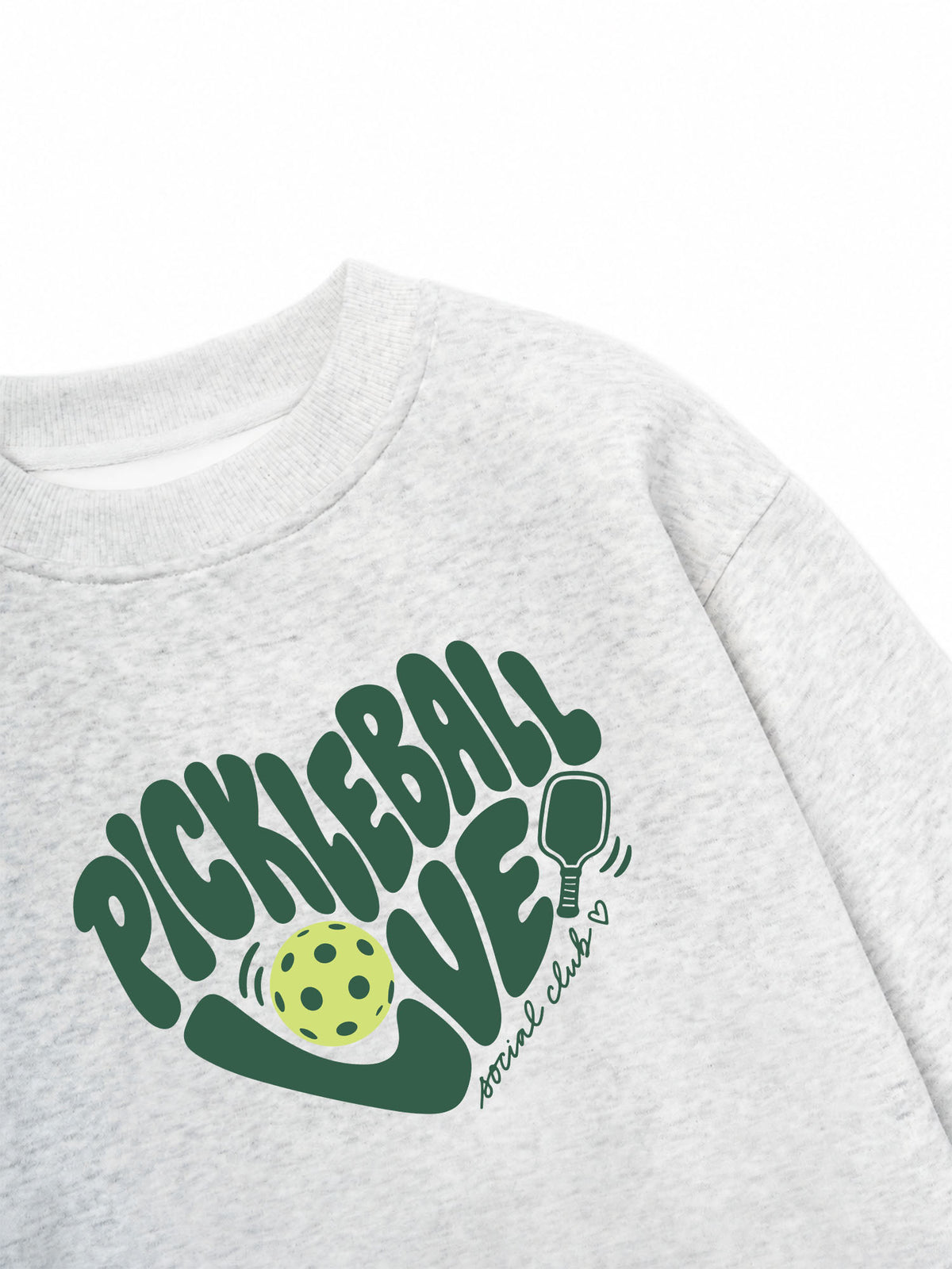 Áo SWeater Nỉ Hai Da Love Pickleball