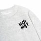 Áo Sweater Nỉ Hai Da Tư Tưởng Không Thông