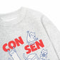 Áo Sweater Nỉ Hai Da Con Sen Ngoan Đạo Mèo