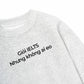 Áo Sweater Nỉ Hai Da Không Ai Eo