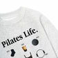 Áo Sweater Nỉ Hai Da  Pilates Life