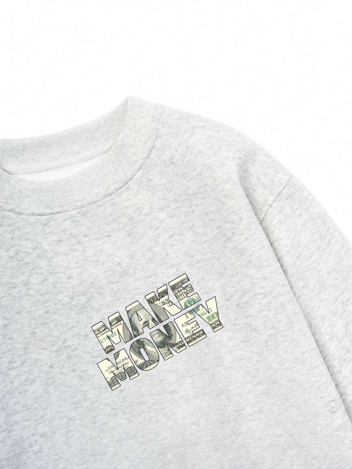 Áo Sweater Nỉ Hai Da Make Money