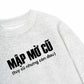 Áo Sweater Nỉ Hai Da Mập Mờ Cũ