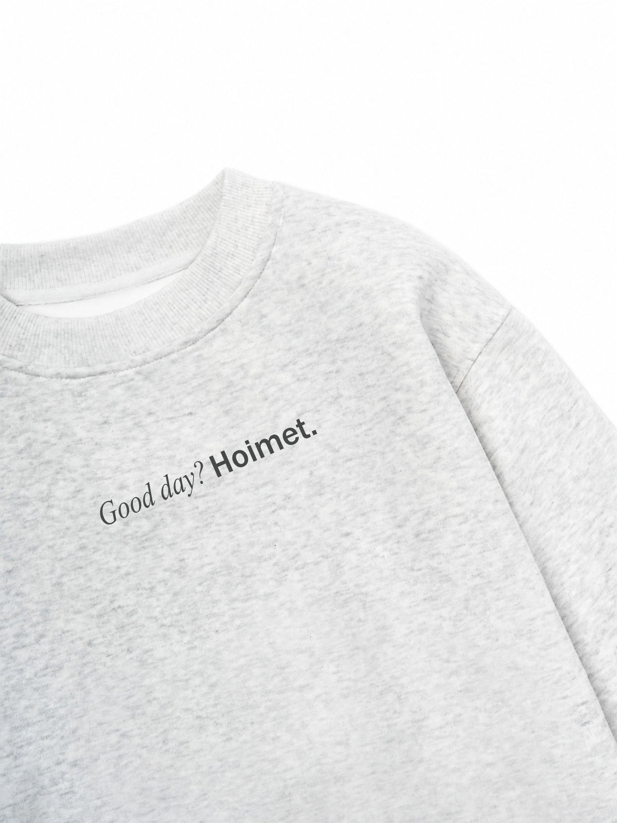 Áo Sweater Nỉ Hai Da  Pilates Hoimet