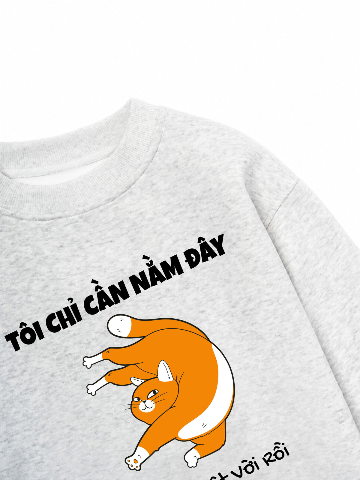 Áo Sweater Nỉ Hai Da Nằm Là Đã Tuyệt Vời