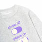 Áo Sweater Nỉ Hai Da Stress Off