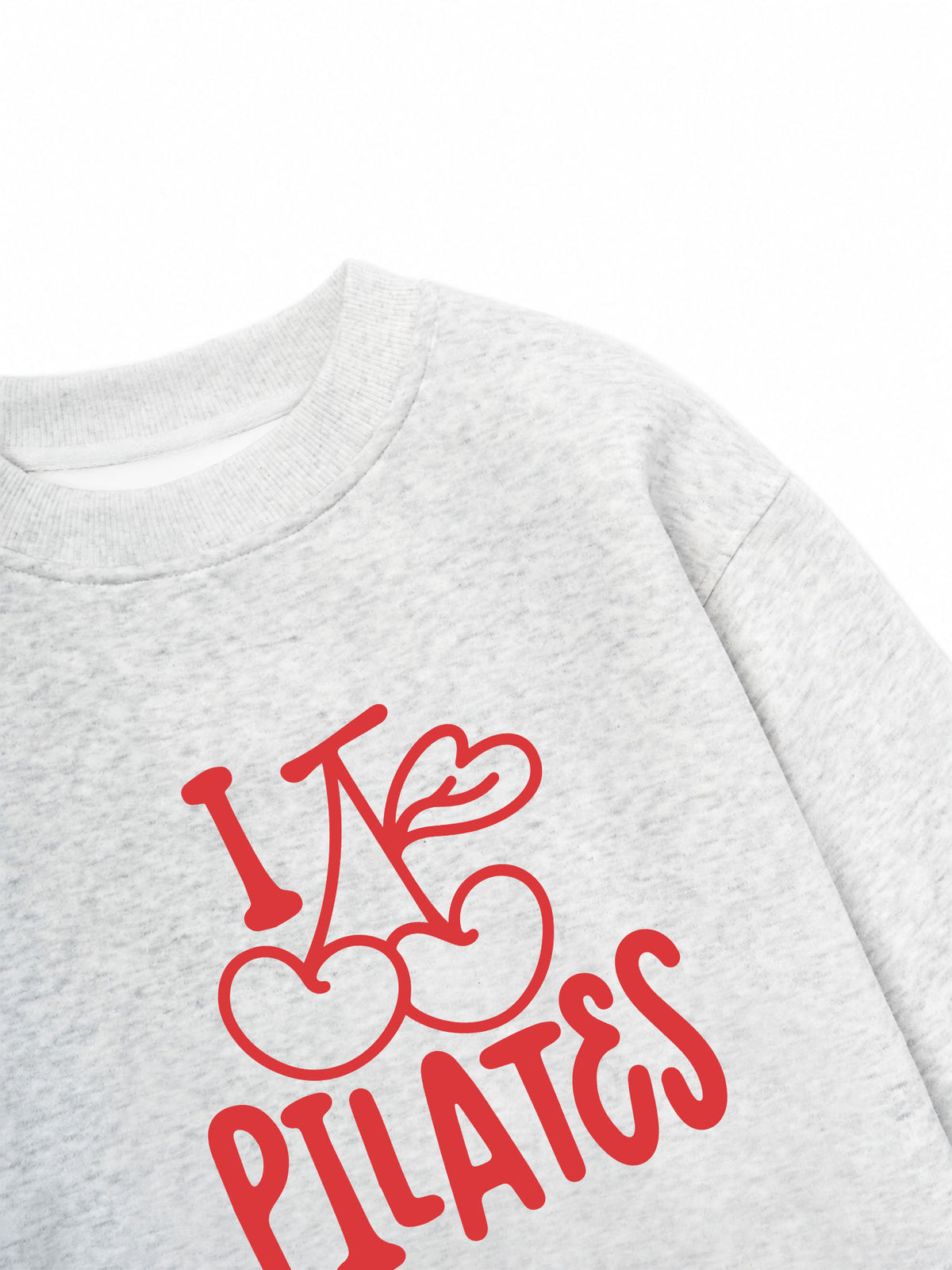 Áo Sweater Nỉ Hai Da Love Pilates