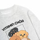 Áo Sweater Nỉ Hai Da  Vitamin Chóa