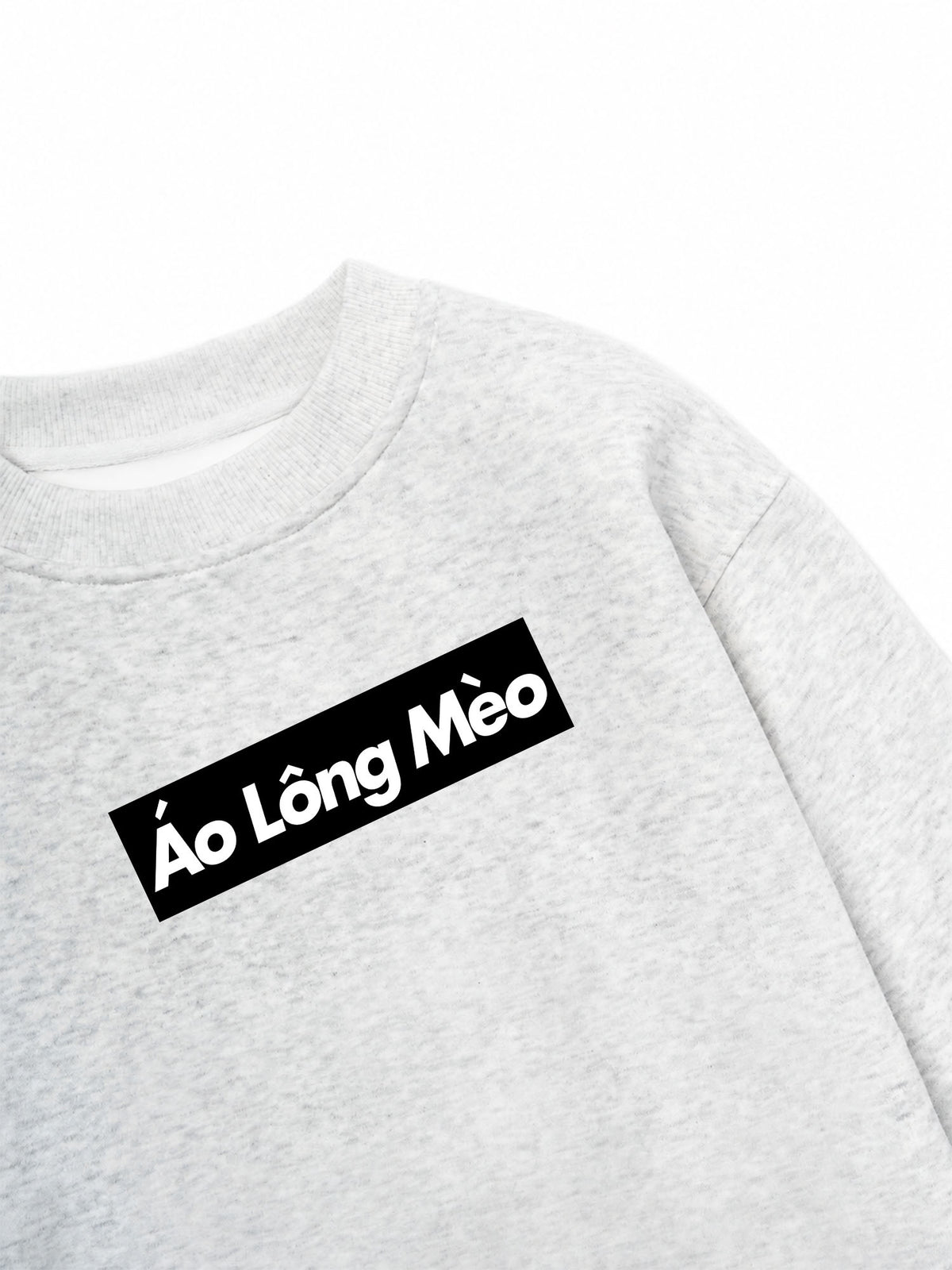 Áo Sweater Nỉ Hai Da Áo Lông Mèo
