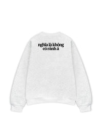 Áo Sweater Nỉ Hai Da Bận Lắm