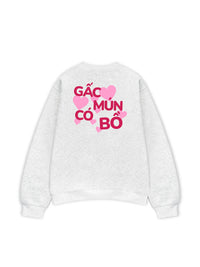 Áo Sweater Nỉ Hai Da Gấc Mún Có Bồ