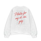 Áo Sweater Nỉ Hai Da Pilates For My Cổ Vai Gáy