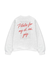 Áo Sweater Nỉ Hai Da Pilates For My Cổ Vai Gáy
