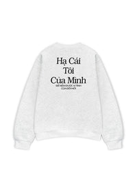Áo Sweater Nỉ Hai Da Hạ Cái Tôi Của Mình