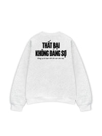 Áo Sweater Nỉ Hai Da Thất Bại Không Đáng Sợ