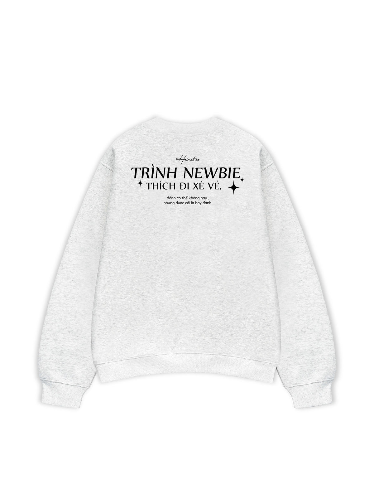 Áo Sweater Nỉ Hai Da Newbie