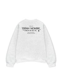 Áo Sweater Nỉ Hai Da Newbie