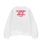 Áo Sweater Nỉ Hai Da My Wife Isnt Fiendly