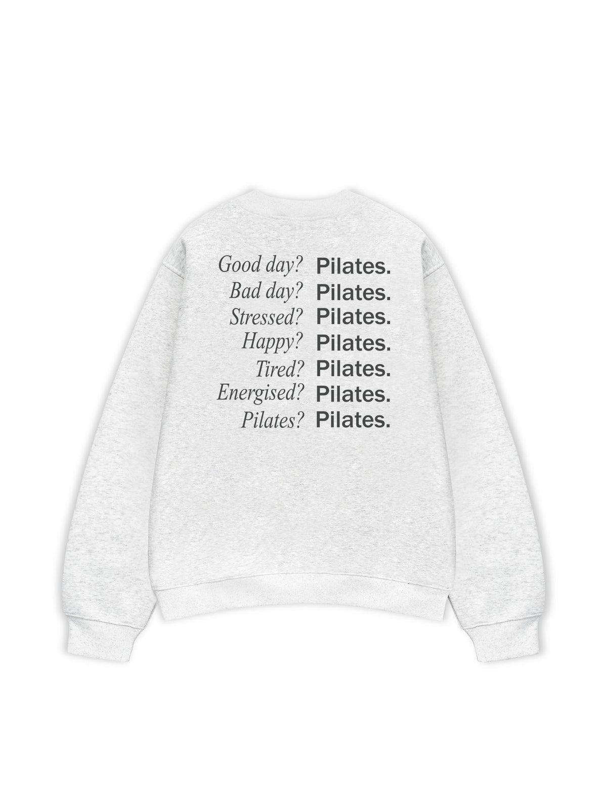 Áo Sweater Nỉ Hai Da  Pilates Hoimet