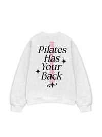 Áo Sweater Nỉ Hai Da Pilates Has Your Back