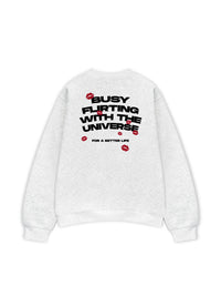 Áo Sweater Nỉ Hai Da Busy Flirting