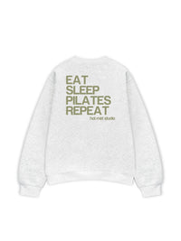Áo Sweater Nỉ Hai Da Sleep Pilates Repeat