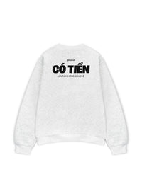 Áo Sweater Nỉ Hai Da Có Tiền
