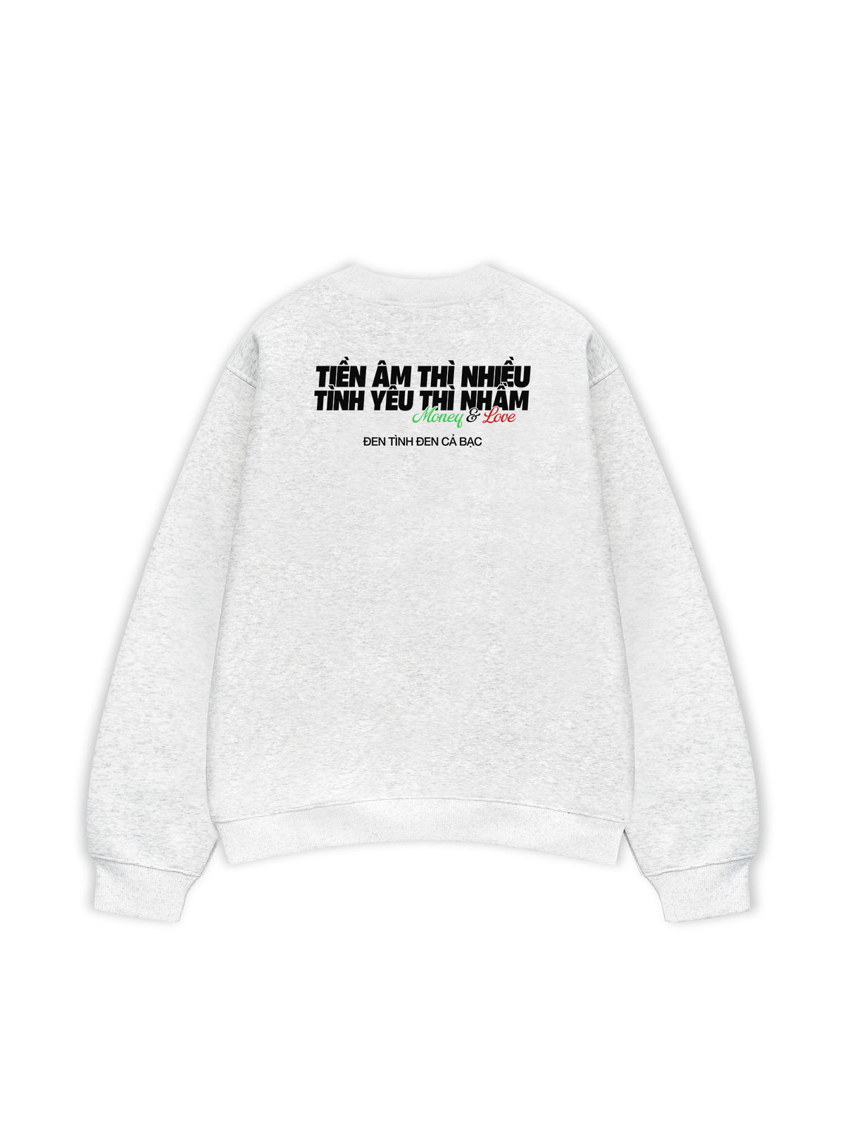 Áo Sweater Nỉ Hai Da Tiền Âm Và Tình Yêu