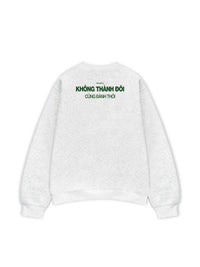 Áo Sweater Nỉ Hai Da Không Thành Đôi