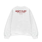 Áo Sweater Nỉ Hai Da Dont Flirt