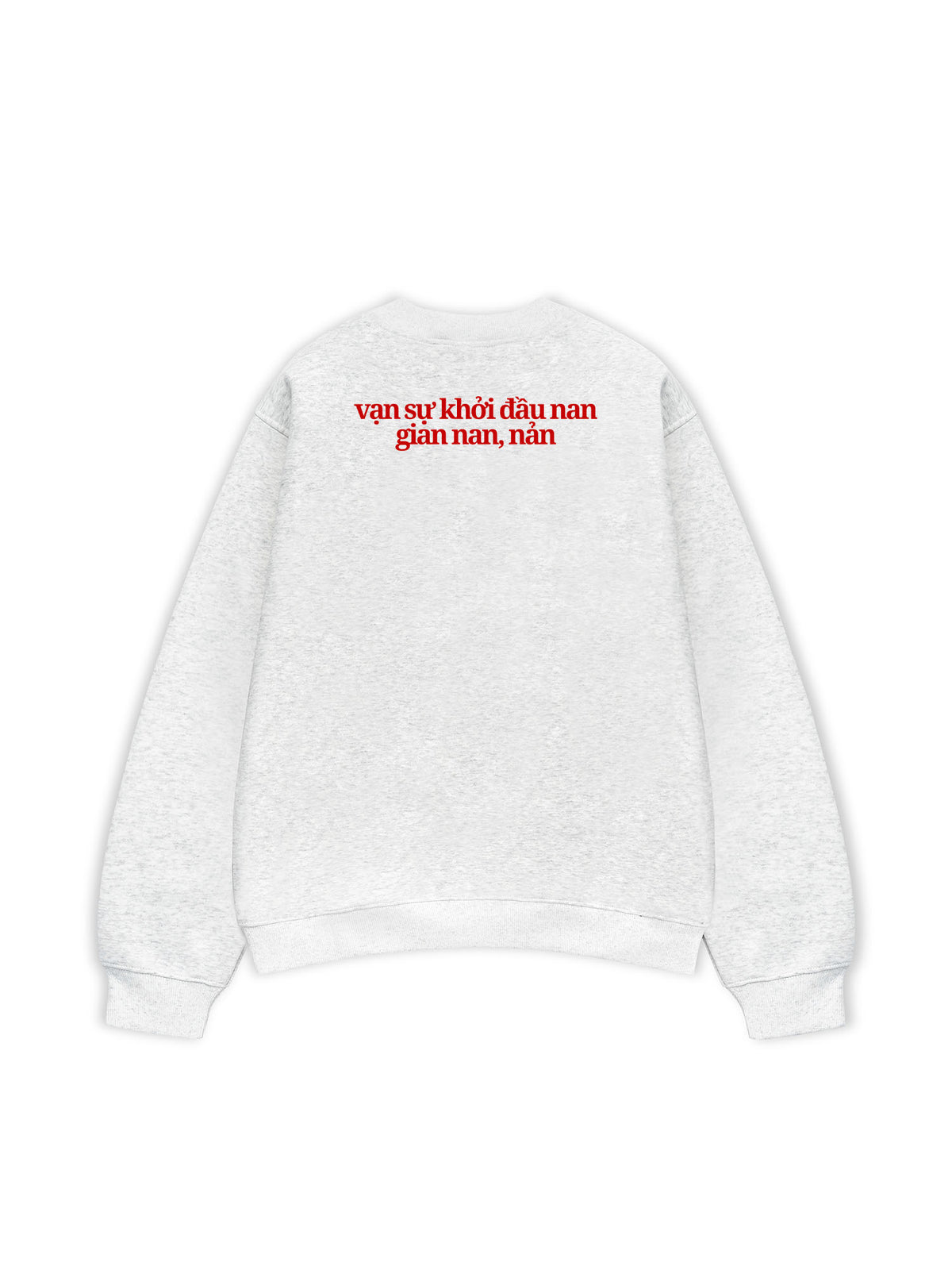 Áo Sweater Nỉ Hai Da Mệt