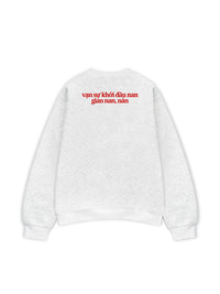 Áo Sweater Nỉ Hai Da Mệt