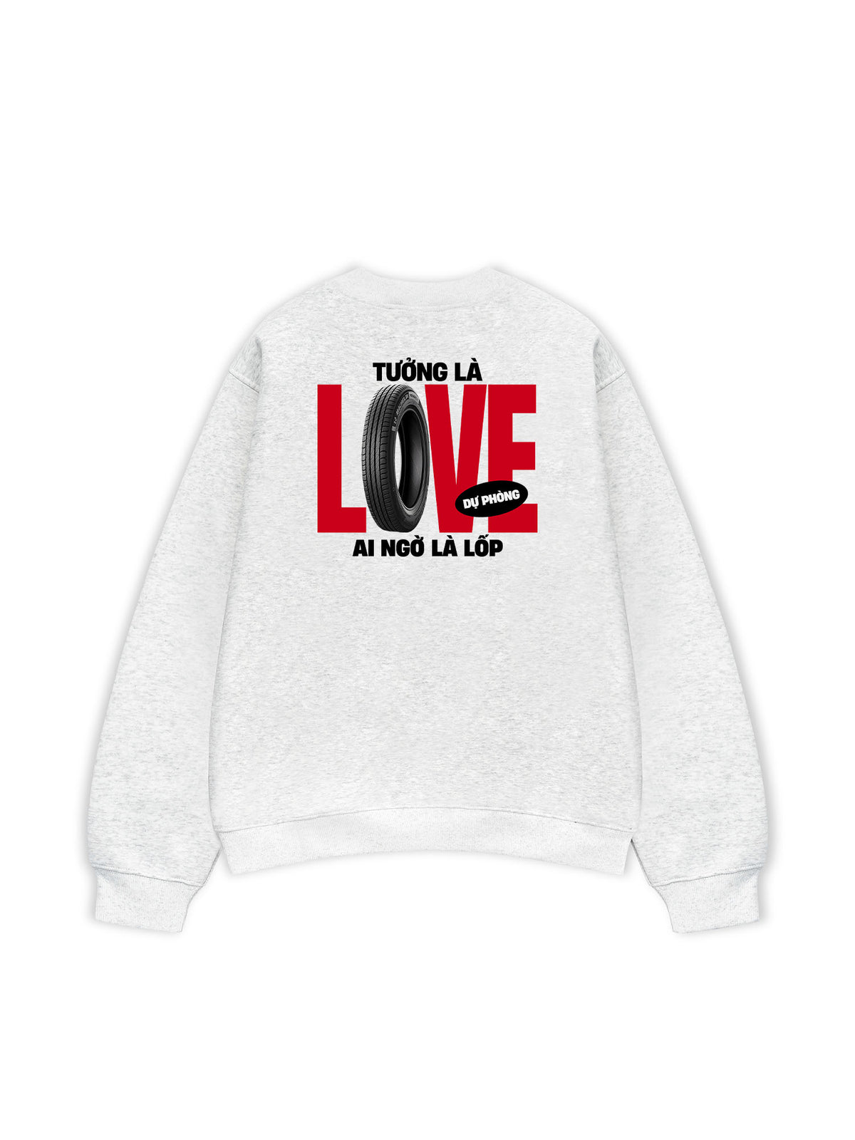 Áo Sweater Nỉ Hai Da Tưởng Là Love