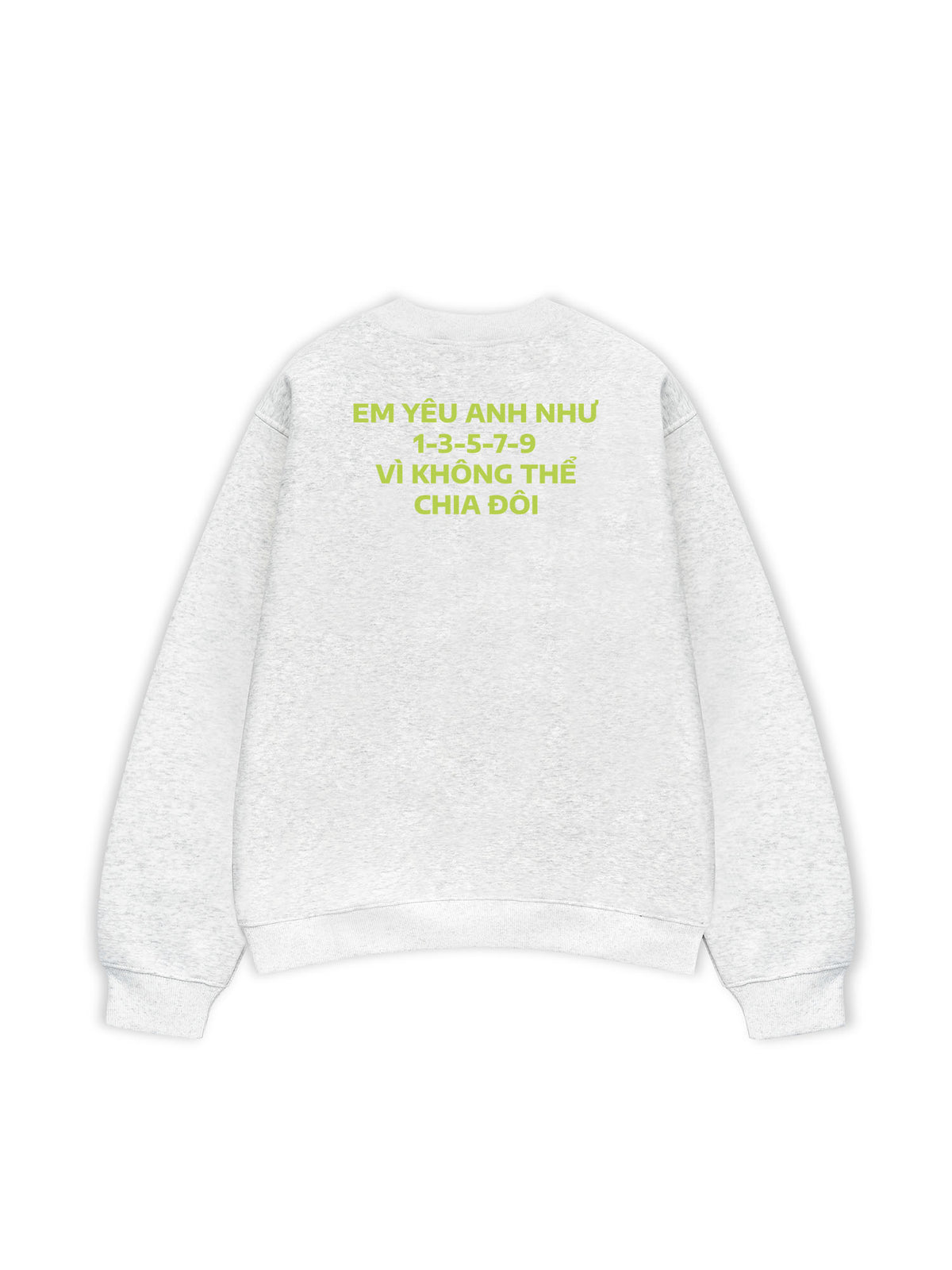 Áo Sweater Nỉ Hai Da Yêu Anh Như