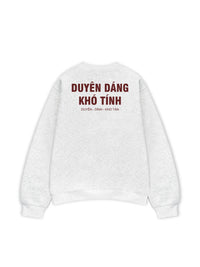 Áo Sweater Nỉ Hai Da Duyên Dáng Khó Tính