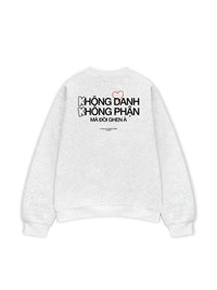 Áo Sweater Nỉ Hai Da  Không Danh Không Phận